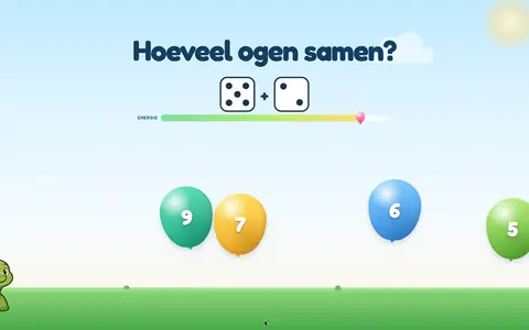 Capture d'écran de Ballons de calcul