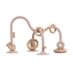Teruggeroepen Baby's Only Kralenspiraal in de kleur Oud Roze